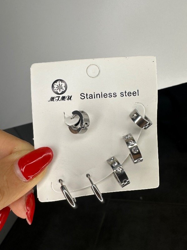 Producto - Set de argollitas x6 2