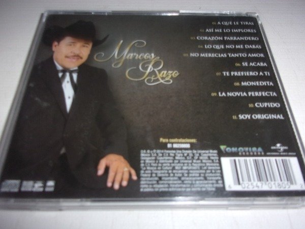 Producto - CD MARCOS RAZO SOY ORIGINAL MEXICO 39A - 1