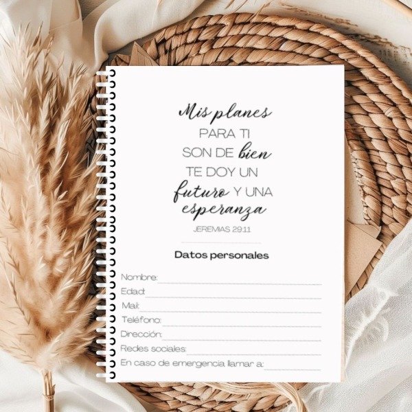 Producto - Agenda Devocional Frases