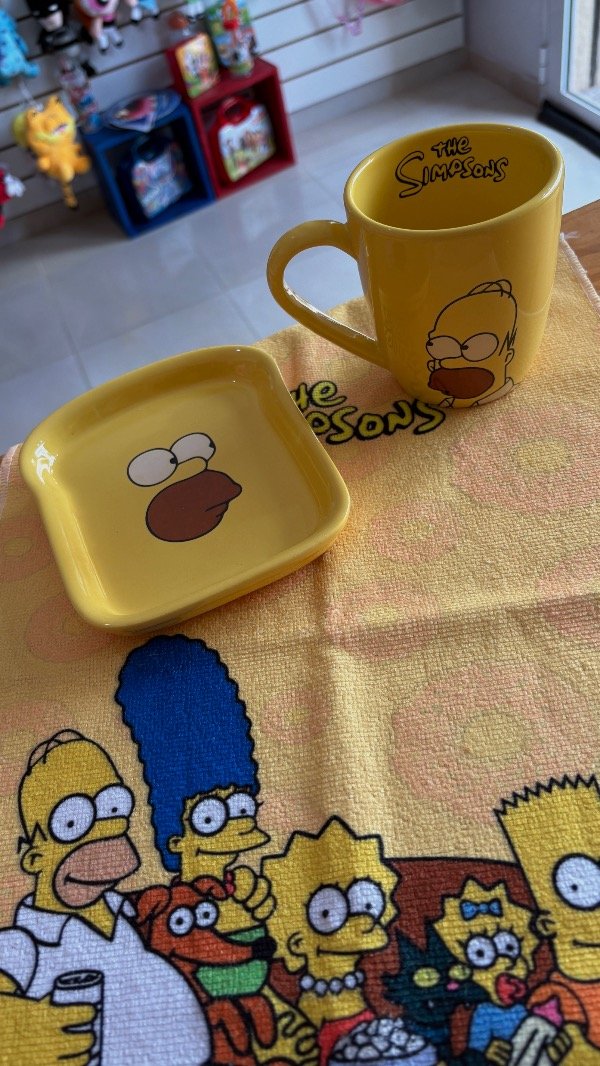 Producto - Set HOMERO [taza bombé + plato tostada]