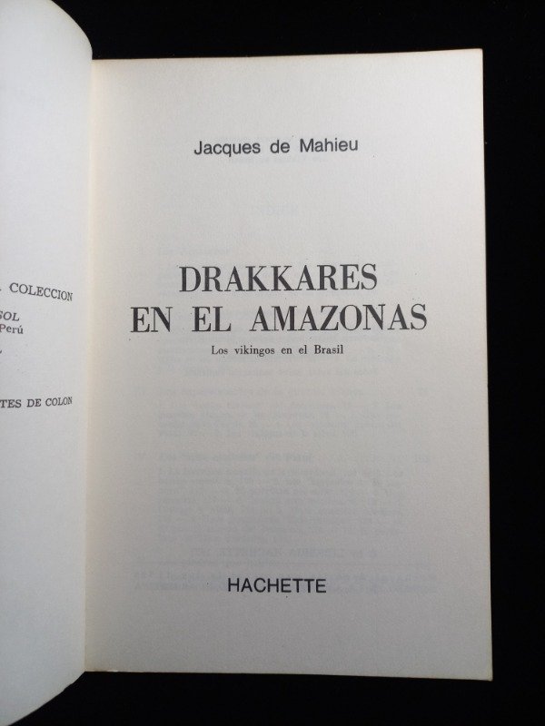 Producto - Drakkares en el Amazonas - Jacques de Mahieu - 2