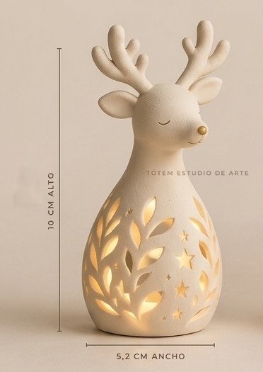 Producto - Pack Souvenir con Vela LED  Ciervo Nilo - 1