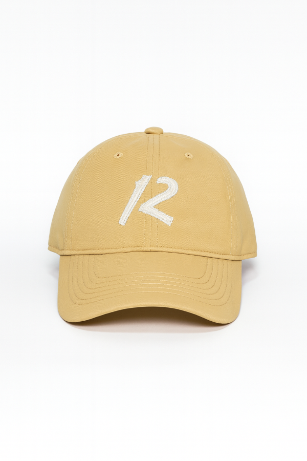 Producto - Gorra clásica para adultos con bordado 12 caqui, unisex