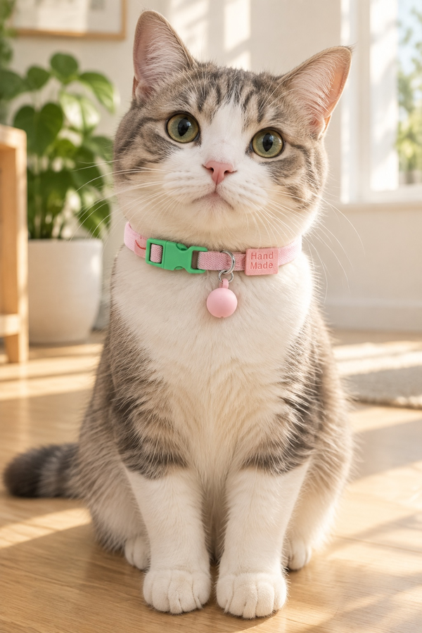 Producto - COLLAR ELÁSTICO CON PELOTITA REGULABLE HASTA 34cm - 7