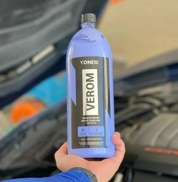 Producto - VEROM VONIXX BARNIZ DE MOTOR ACONDICIONADOR PROTECTOR BASE ACUOSA 1,5 LTS