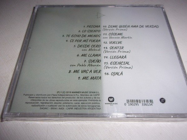 Producto - CD BERET PRISMA NUEVO PROMO ARG F10 POP RAP ESPAÑOL - 1