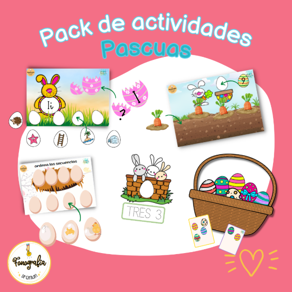 Producto - Pack de actividades de Pascuas