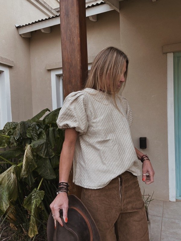 Producto - Camisa Roma crudo