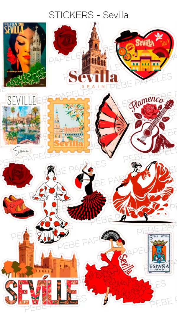 Producto - Stickers Sevilla