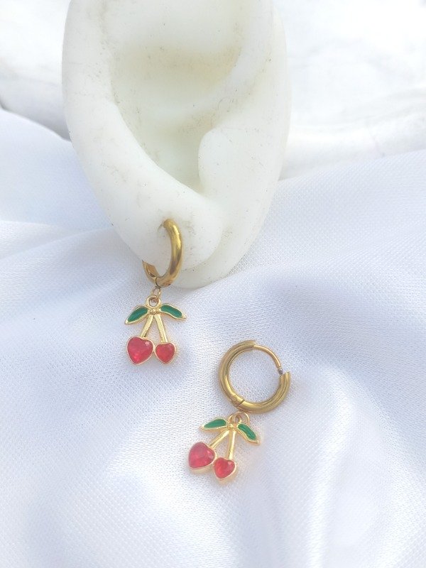 Producto - argollitas cerezas golden
