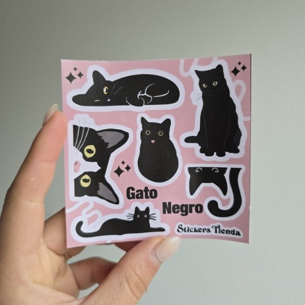 Producto - Planchita mini Gato negro