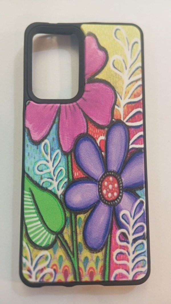 Producto - Funda Antigolpes Flores para Samsung A53