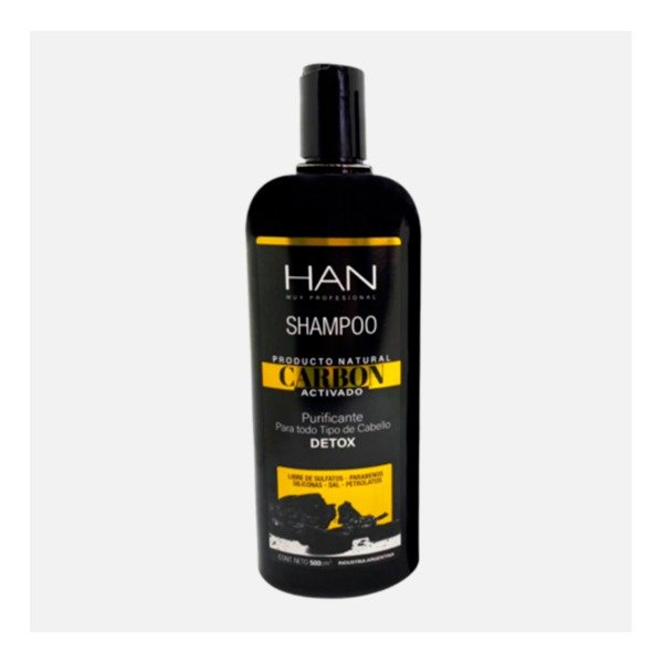 Producto - Shampoo Detox Carbón Activado 500ml