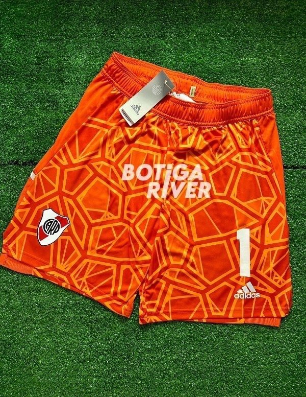 Producto - SHORT DE ARQUERO NARANJA ARMANI 2023 - (M y L)