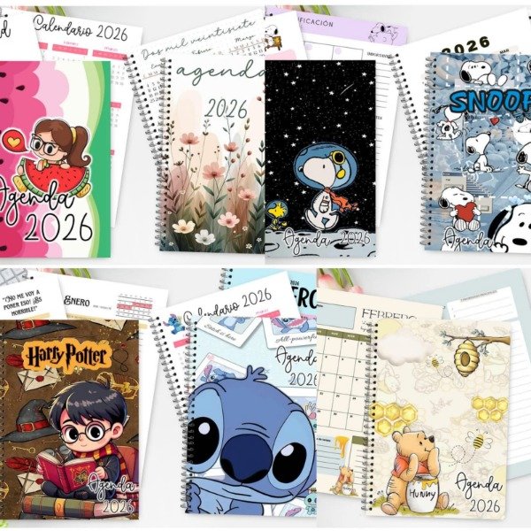 Producto - Pack N 7 Agendas 2026