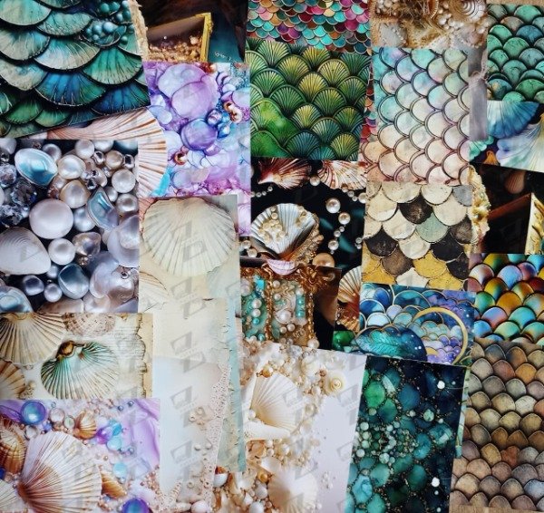Producto - BLOCK DE PAPELES MERMAIDS PAPERS A6