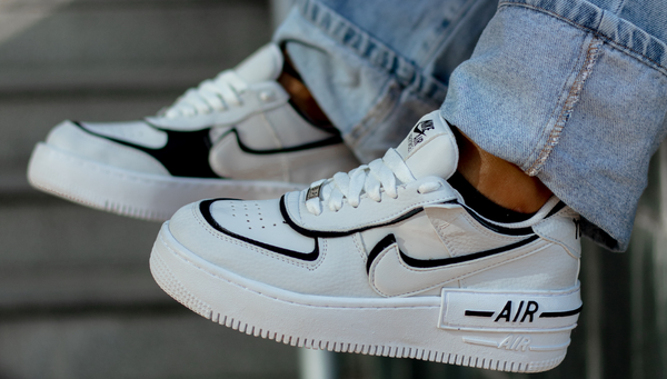 air force shadow white and black