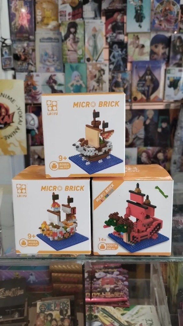 Producto - Micro Bricks barcos One Piece - ingrese para elegir
