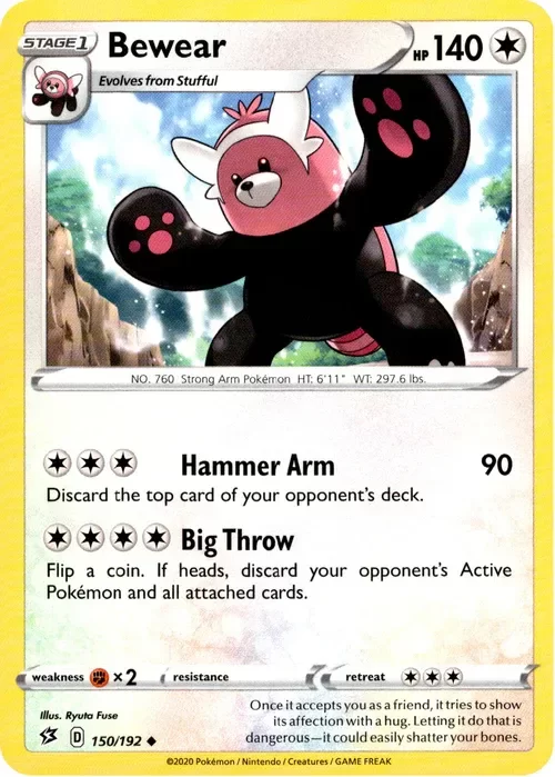 Producto - Bewear - 150/192 - Rebel Clash