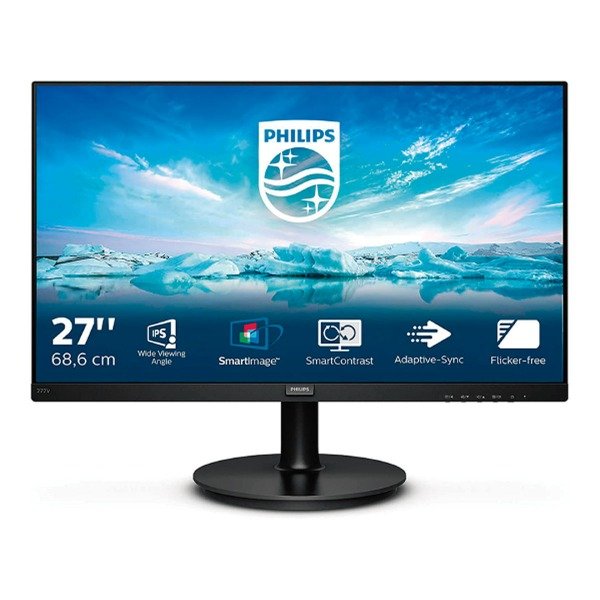 Producto - MONITOR PHILIPS 27" FULL HD PANEL VA LED HDMI DISPLAY PORT VGA AUDIO AURICULAR