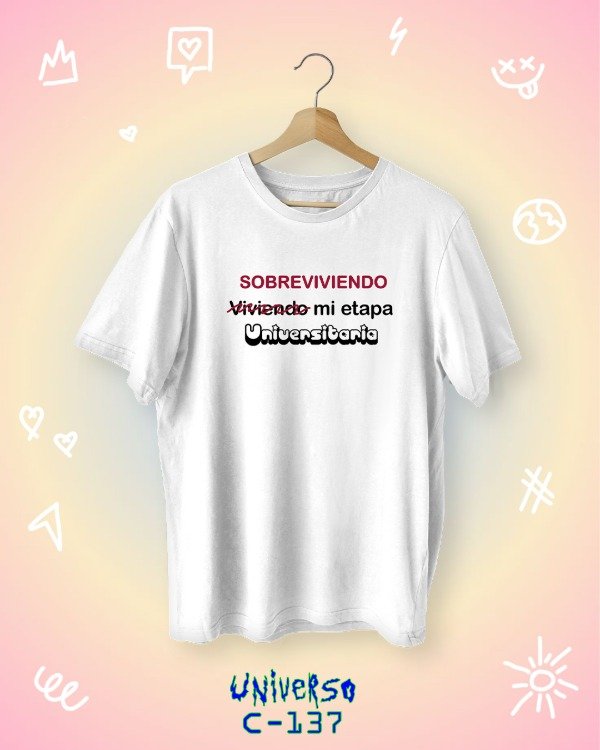 Producto - Remera "Sobreviviendo"