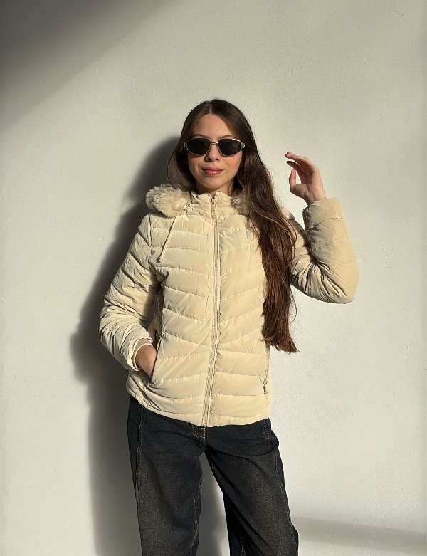 Producto - Campera Inflada Con Peluche Adentro Importada