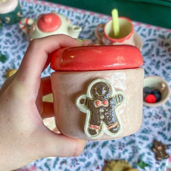 Producto - Azucarera Muñeco de jengibre