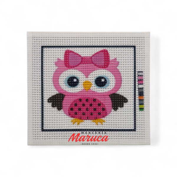 Producto - Tapiz con lanas incluidas 20 x 20. Art TB 520.