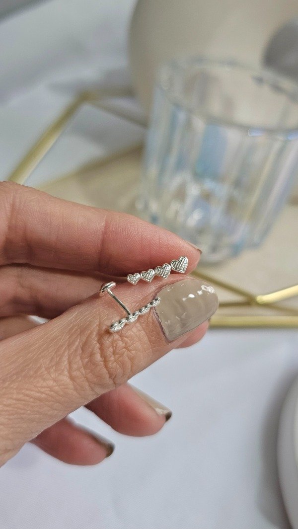 Producto - Abridor 4 corazones en fila. Plata