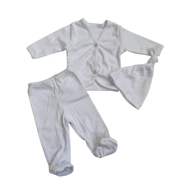 Producto - Ajuar prematuro 00 blanco