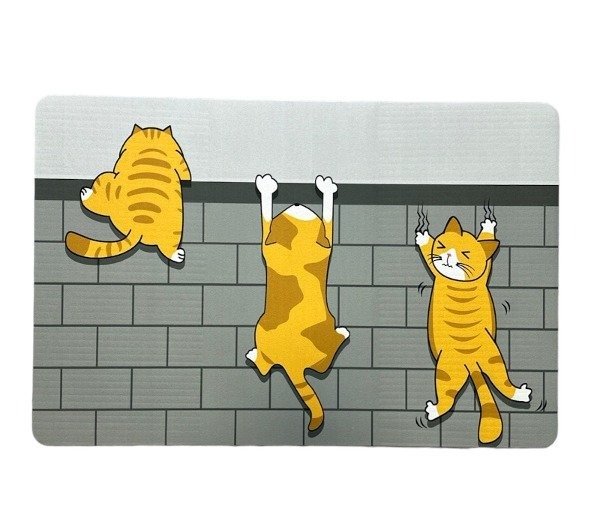 Producto - Alfombra Antideslizante Gatitos