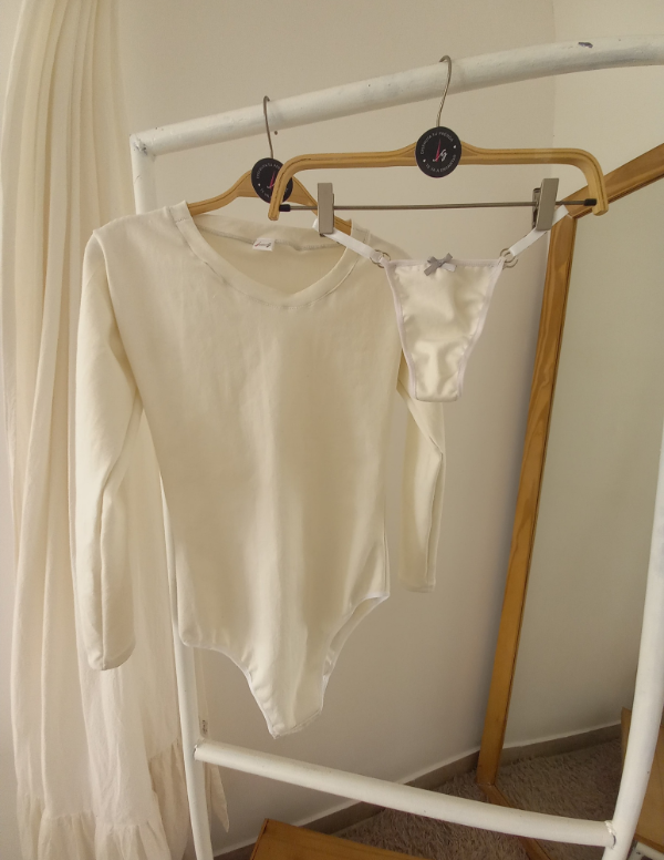 Producto - Combo Body + bombacha Santa Lila