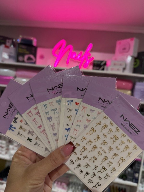 Producto - Stikers diseños de lazos varios colores y modelos