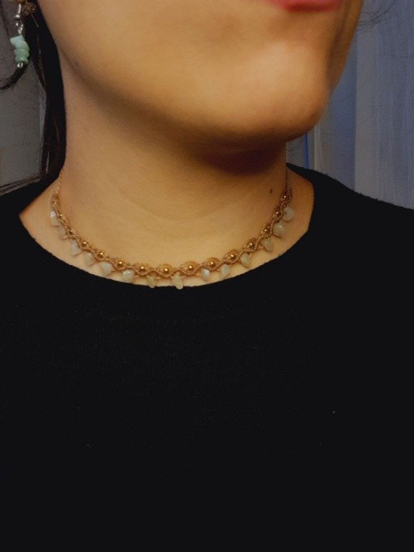 Producto - Choker Amelí - Cuarzo Amarillo - 2