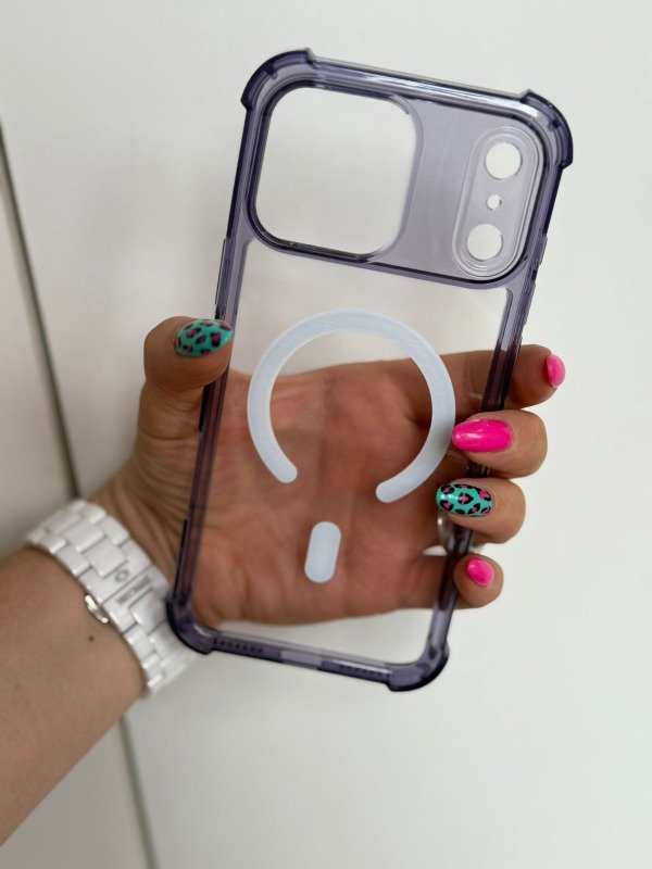 Producto - Acrilico antishock con magsafe violeta