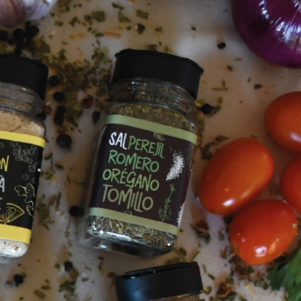 Producto - TOQUE SALES Sal marina, Perejil, Orégano, Romero y Tomillo