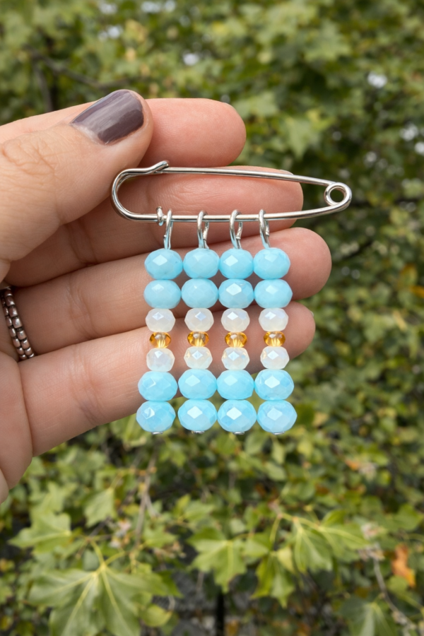 Producto - Escarapela Mostacillas