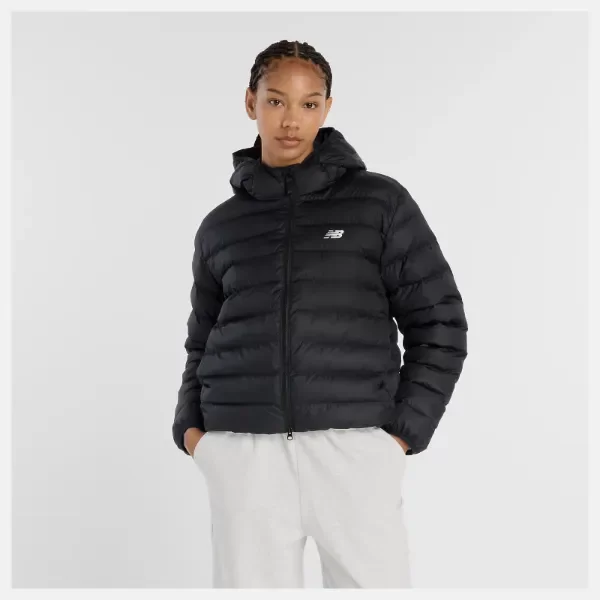 Producto - Sport Essentials Hooded Puffer Jacket WO53500BK