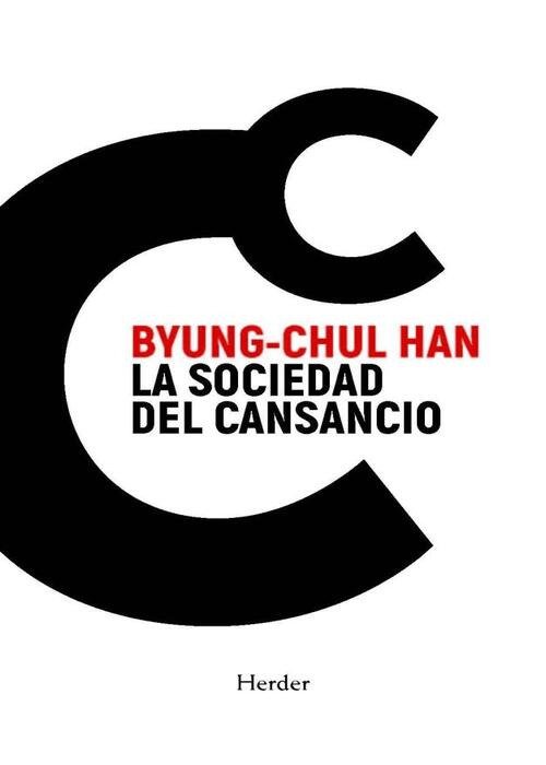 Producto - La sociedad del cansancio, Byung Chul Han, Herder