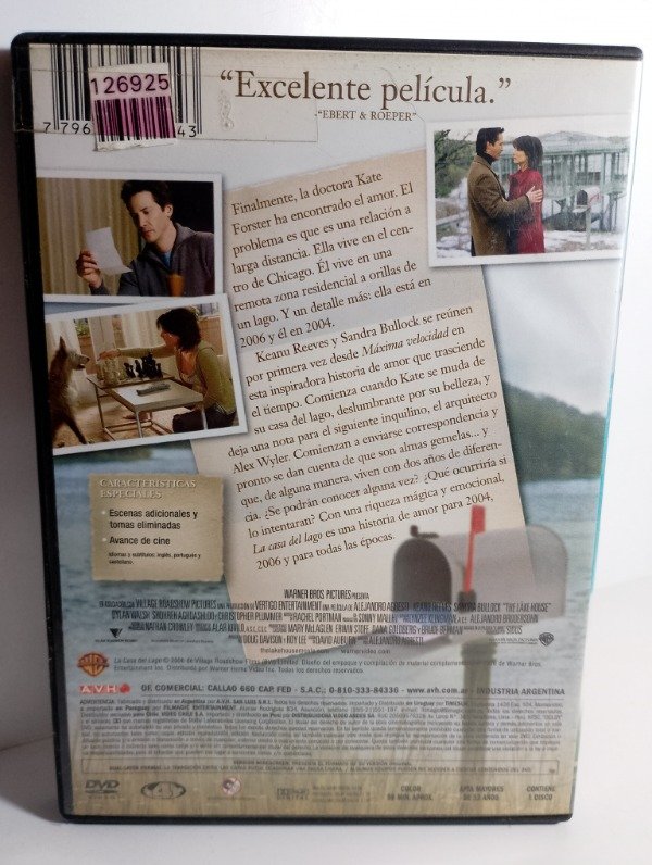 Producto - La casa del lago (2006) - DVD - 1