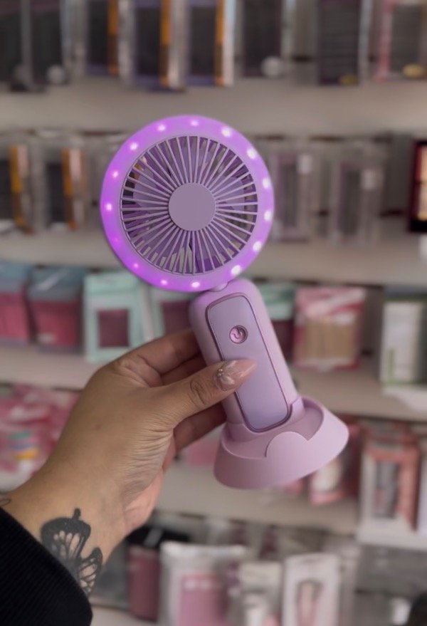 Producto - VENTILADOR PESTAÑAS CON LUZ