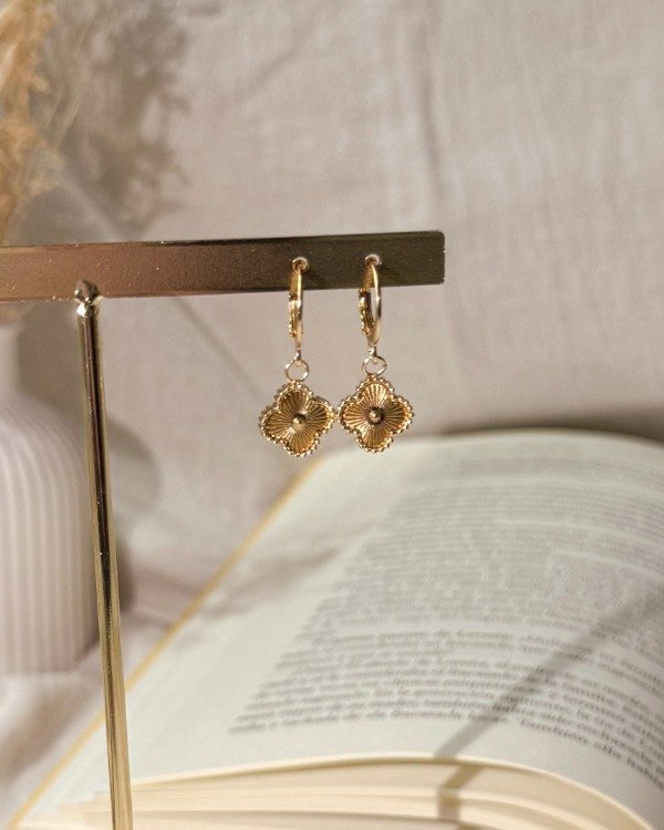 Producto - Argollas flor
