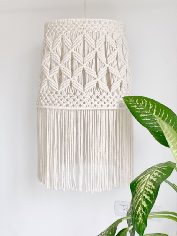Producto - Lámpara macramé