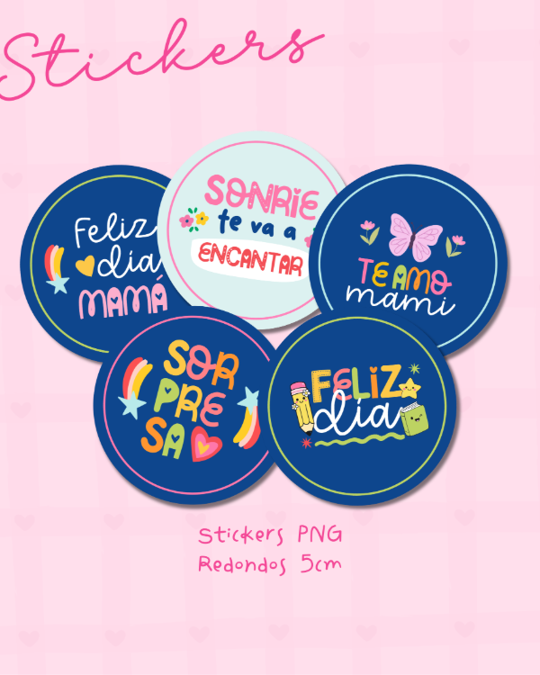 Producto - STICKERS AZULES