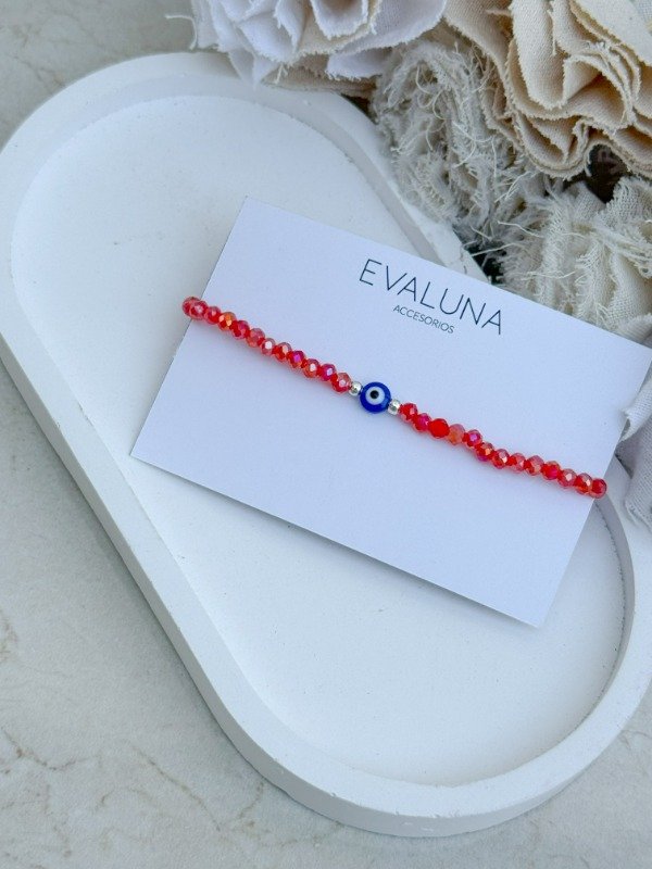 Producto - Pulsera Ojo Turco Rojo