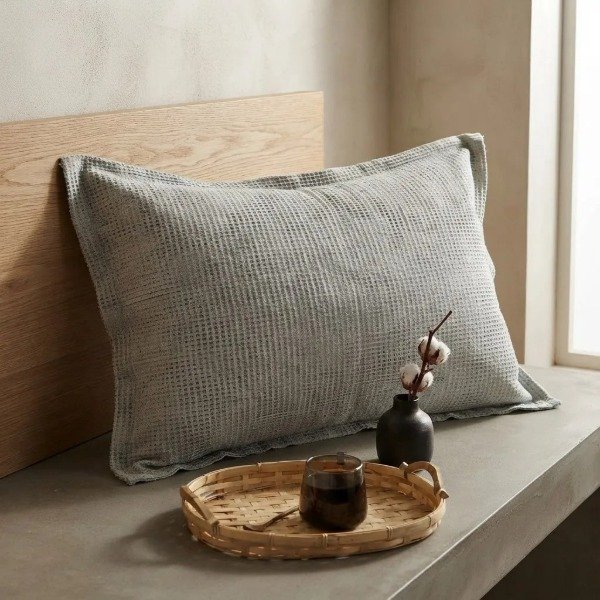 Producto - Almohadón Nido Gris Perla 50x70 - 3