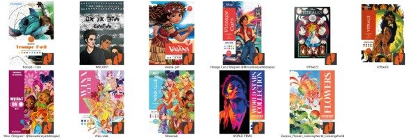 Producto - Pack x173 libros pintar por números disney y mas - 11