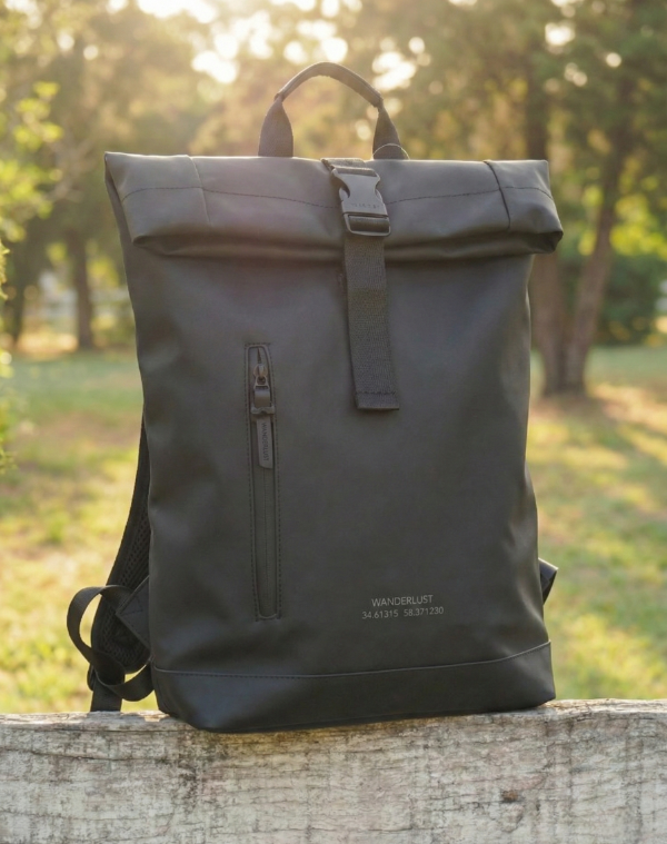 Producto - Mochila Matera Wanderlust Negra - 0