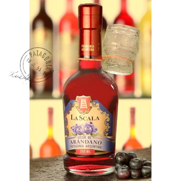 Producto - licor de arandanos