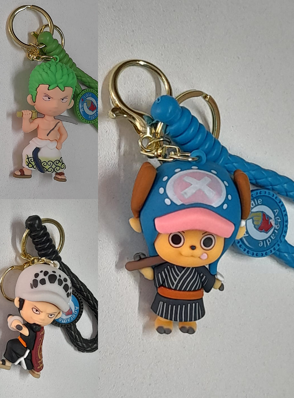 Producto - Llaveros de Goma de One Piece